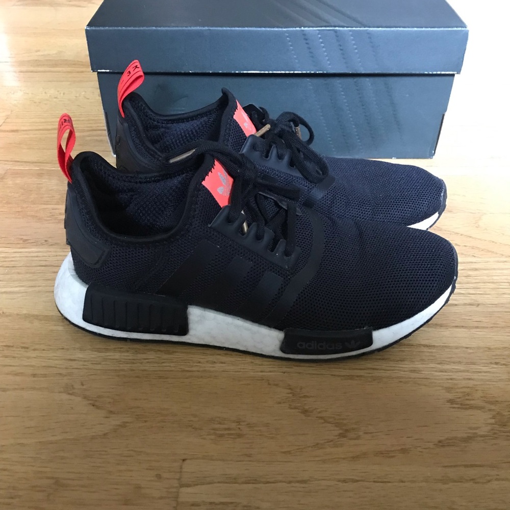 Black adidas NMD R1  SOLD size 7.5 / 8 Women’s